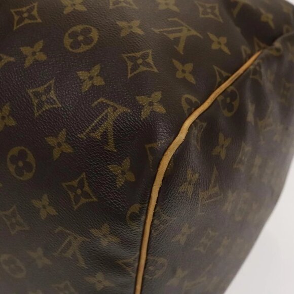 LOUIS VUITTON Monogram Keepall 55 Boston Bag M41424 LV Auth ar13730 - Picture 4 of 16